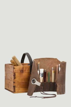 Leather tool case